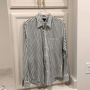 J. Crew polo long sleeve dress shirt, size L